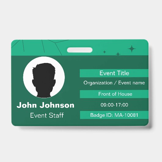 Usher Badge (Voorzijde)