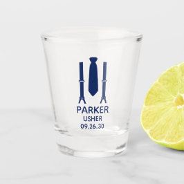 Usher Blauwe Das Shot Glas