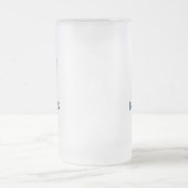 Usher Blauwe Strik Matglas Bierpul (Center)