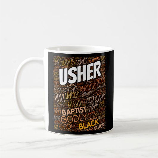 Usher Board Baptist Church Koffiemok (Links)