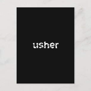 Usher Briefkaart