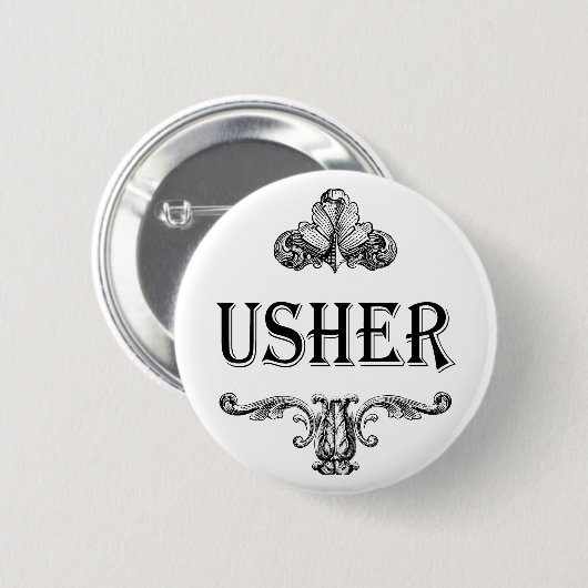 Usher Button (Voorkant /achterkant)