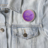 Usher Elegant Paars Keepomwille Button (In situ)