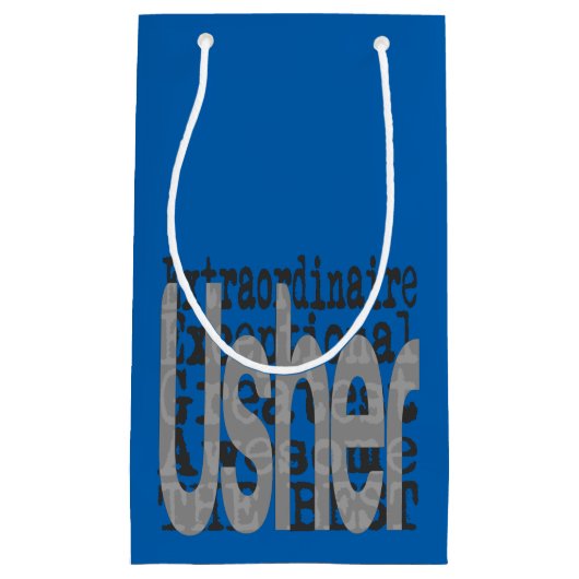 Usher Extraordinaire Klein Cadeauzakje (Voorkant)