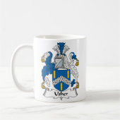 Usher Family Crest Koffiemok (Links)