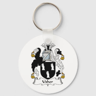 Usher Family Crest Sleutelhanger