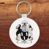 Usher Family Crest Sleutelhanger (Voorkant)