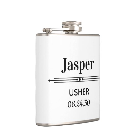 Usher Gepersonaliseerd Heupfles (Rechts)