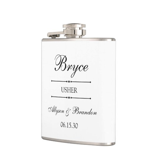 Usher - Gepersonaliseerd Heupfles (Links)