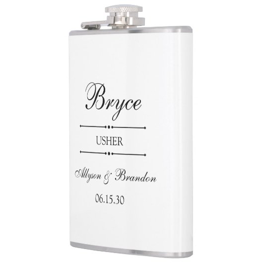 Usher - Gepersonaliseerd Heupfles (Links)