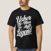 Usher Gift Het Man Myth Legend T-shirt (Voorkant)