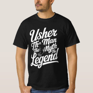 Usher Gift Het Man Myth Legend T-shirt