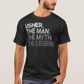 Usher Gift Het Man Myth Legend T-shirt (Voorkant)
