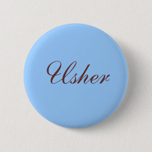 Usher-knop Ronde Button 5,7 Cm