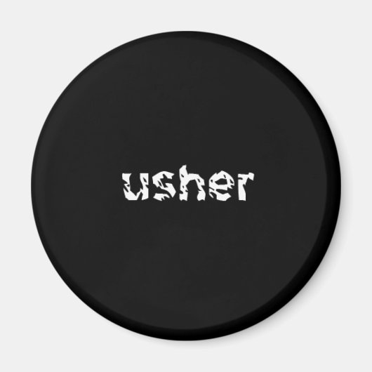 Usher Magneet (Voorkant)