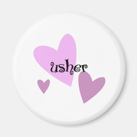 Usher Magneet (Voorkant)