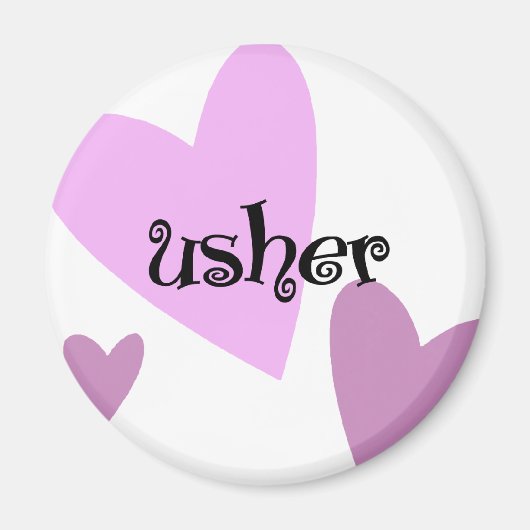 Usher Magneet (Voorkant)