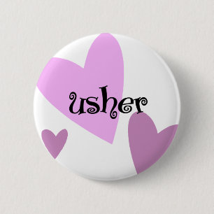 Usher Ronde Button 5,7 Cm