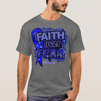 Usher syndroom bewustzijn lint geloof over angst l t-shirt
