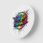 Usher the Unrivaled – Bold Statement Graphic T-shi Ronde Klok (Hoek)