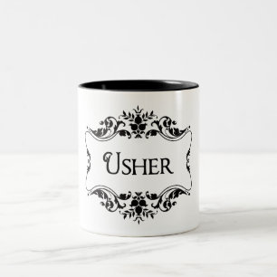 Usher Tweekleurige Koffiemok