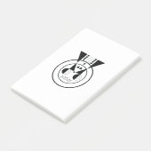 Ushi Ox Post-it - Geometrische dierenriem Post-it® Notes (Schuin)