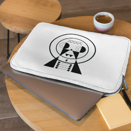 Ushi Zodiac Symbool - Geometrische os Laptop Sleeve