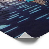 Ushigome Kagurazaka door Tsuchiya Koitsu Poster (Hoek)