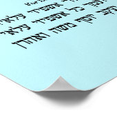 Ushpizin & Arba Minim (4 soorten) Poster (Hoek)