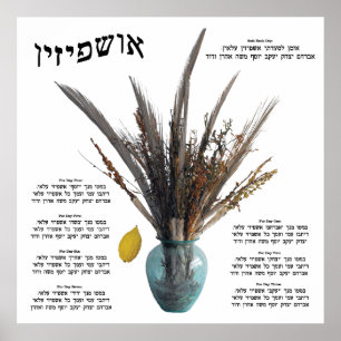 Ushpizin & Arba Minim Poster
