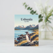 Ushuaia Argentinië Briefkaart (Staand voorkant)