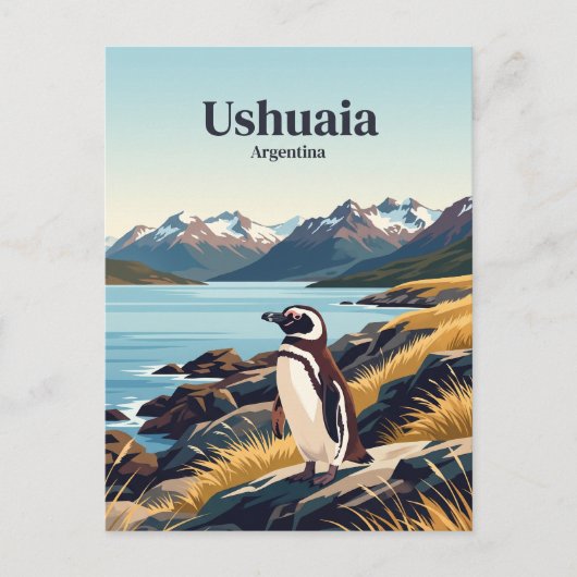 Ushuaia Argentinië Briefkaart (Voorkant)