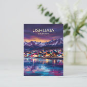 Ushuaia Argentinië Briefkaart (Staand voorkant)