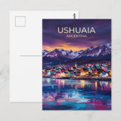Ushuaia Argentinië Briefkaart (Voorkant / Achterkant)