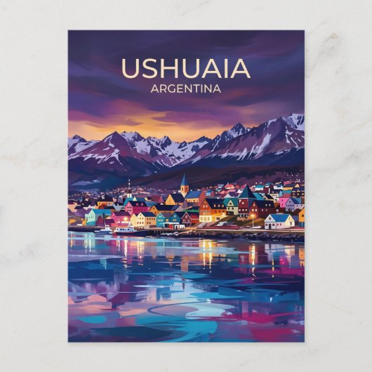 Ushuaia Argentinië Briefkaart (Voorkant)