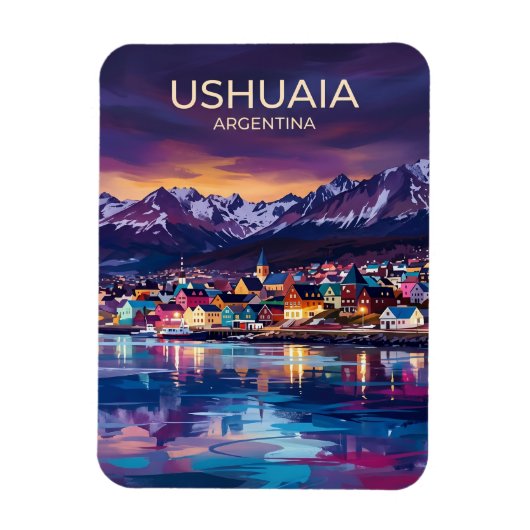 Ushuaia Argentinië Magneet (Verticaal)