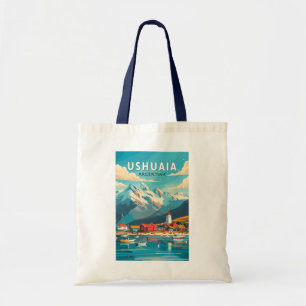 Ushuaia Argentinië Reizen Kunst Vintage Tote Bag