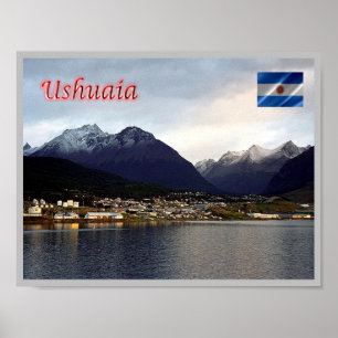 Ushuaia - By Night - Argentinië - Poster