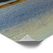 Ushuaia haven zonsondergang landschap poster (Hoek)