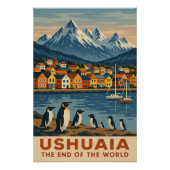 Ushuaia – Het einde van de wereld Perfect Poster (Voorkant)