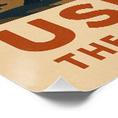 Ushuaia – Het einde van de wereld Perfect Poster (Hoek)