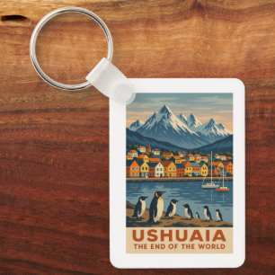 Ushuaia – Het Einde van de Wereld Sleutelhanger