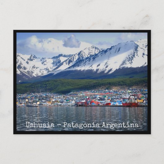 Ushuaia, Patagonia Argentina Briefkaart (Voorkant)