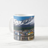 Ushuaia, Patagonia Argentina Coffee Mok (Voorkant links)