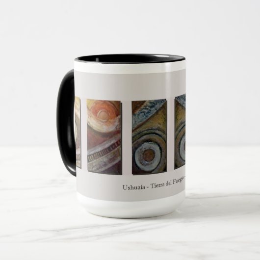 Ushuaia, Tierra del Fuego, Argentinië Mok (Voorkant links)