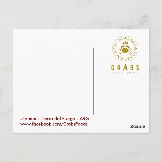 Ushuaia - Tierra del Fuego Briefkaart (Achterkant)