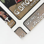 Usines d'Automobiles Fleece Deken (Hoek)