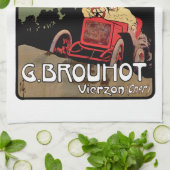 Usines d'Automobiles Theedoek (Gevouwen)