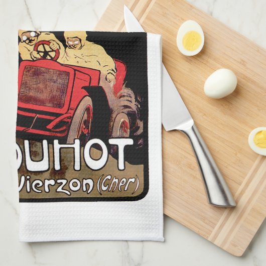 Usines d'Automobiles Theedoek (Quarter Fold)