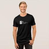 USK Twin Cities White Logo Premium Tri-Blend Shirt (Voorkant volledig)